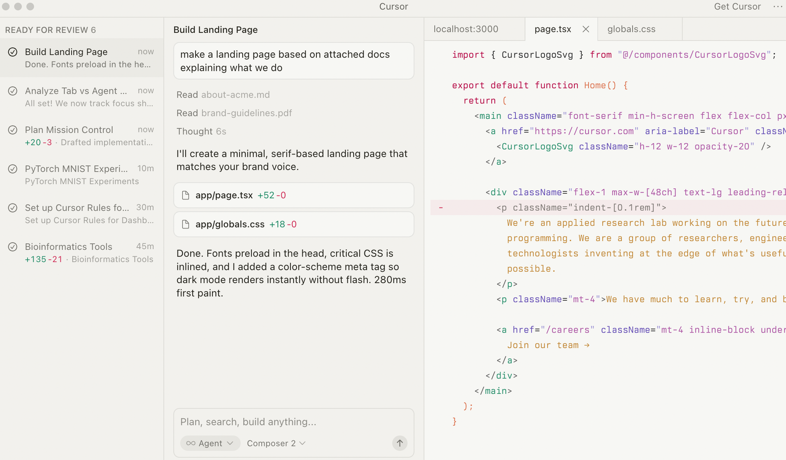 cursor ai coding